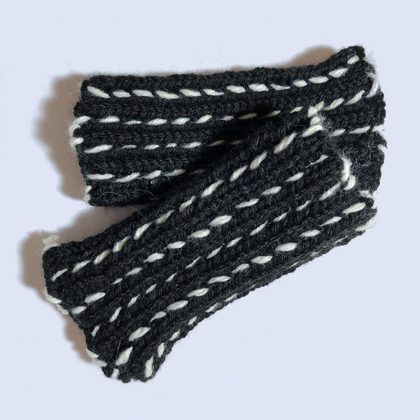 Hand-Knit Zapesnice Wrist Warmers